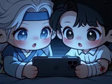 xylxyl偷摸熬夜，两小只不乖哦