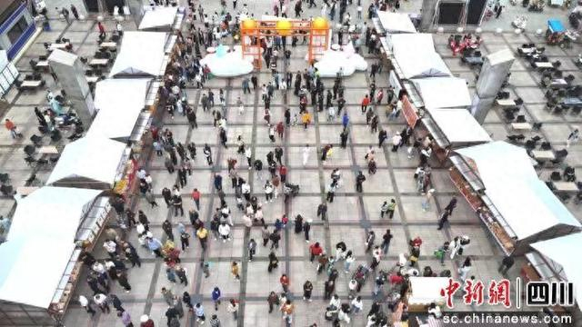 2026年“嗨聚洪雅·乐购国庆”文旅促消活动现场。杨璐 摄