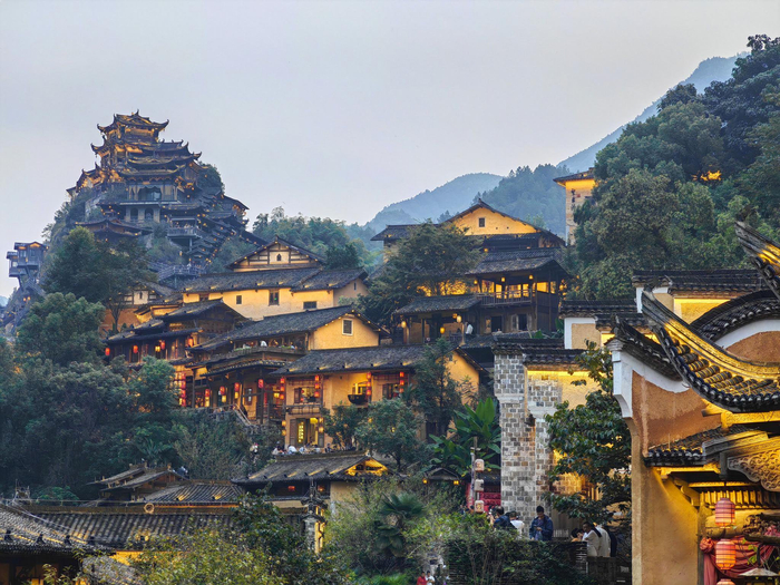 望仙谷景区 界面新闻记者拍摄