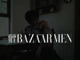 朴时宇登芭莎男士十月刊封面，演绎少年感光影