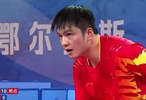 樊振东程靖淇对轰18拍，解说称十佳球级别
