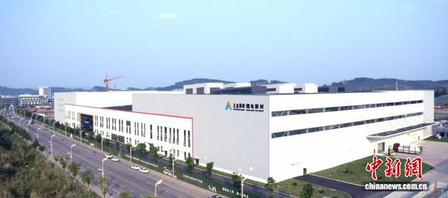 图为宜宾天原集团股份有限公司搬迁后的锂电正极材料产业新厂区。宜宾天原集团股份有限公司 供图
