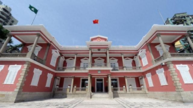 资料图：澳门特区政府总部。图片来源：澳门特区政府网站