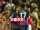 索兰克绝平，曼联1比1热刺，姆伯莫破门，本坦库尔顶牛直红