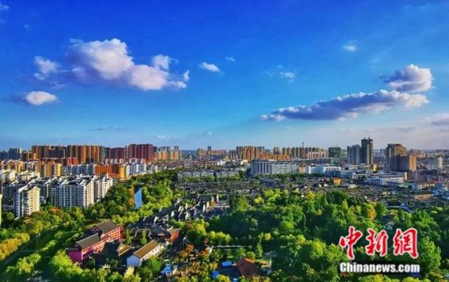 如皋城市风景。如皋市委宣传部供图