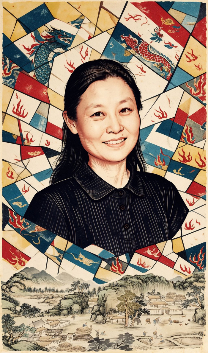 邱源媛（蒋立冬 绘）