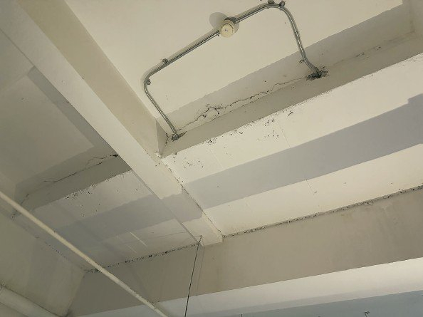             现场修复痕迹  徐驰  摄          