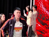 江苏肯帝亚CBA新赛季出征仪式小伙帅气出场
