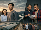 短剧·故土新生-第21集-打工青年陈牧深夜返乡，发现父亲病危、土地被以伪造签名方式非法流转，由此展开维权行动。陈牧一方面