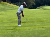 山谷球道挥杆击球 #高尔夫 #高尔夫球 #高尔夫挥杆 #挥杆 #golf