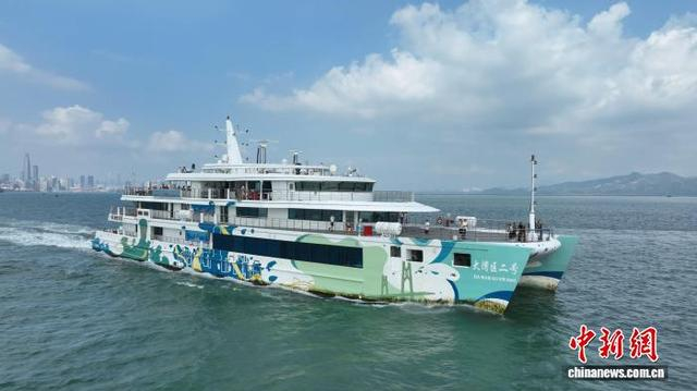“大湾区二号”游轮。南海航海保障中心 供图