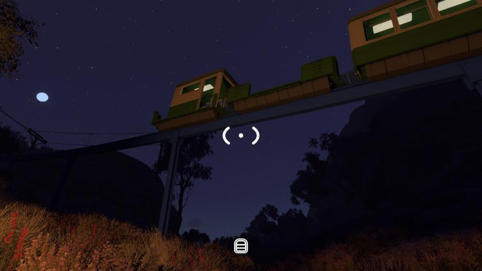 游戏中的夜晚