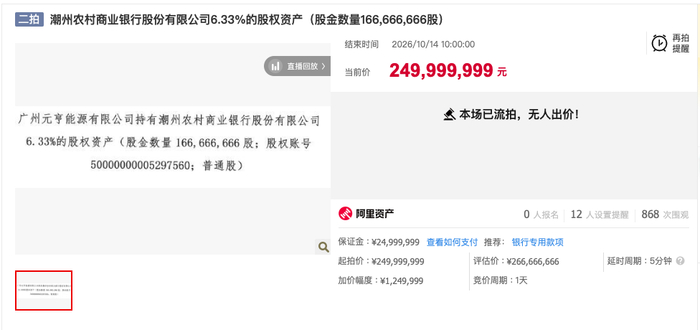 图片来源：阿里司法拍卖官网