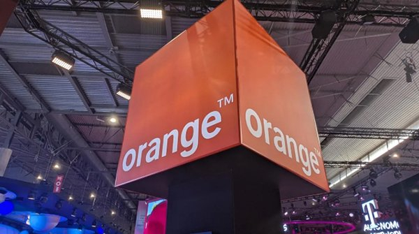西班牙运营商Orange的标志