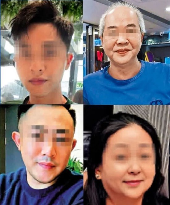 蔡天凤前夫一家四口