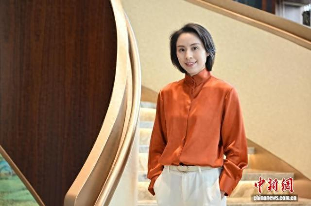 图为星河湾集团总裁黄健慧。中新网记者 陈楚红 摄