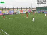 U15世界杯伊朗队换位9号至左路联手7号冲击中国队右路