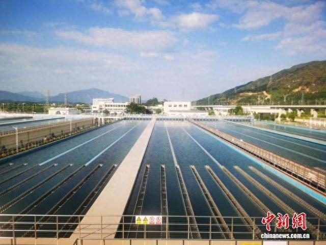 广东省清远市江南水厂。中铁上海工程局集团市政环保工程有限公司 供图