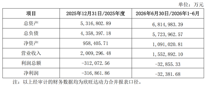 欣旺达动力财务情况