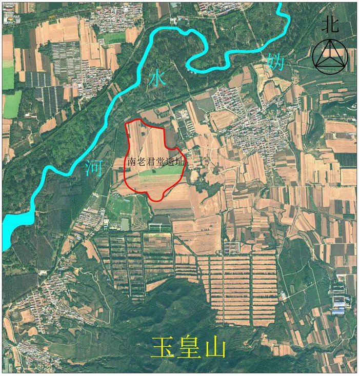 南老君堂遗址位置、范围图。北京市文物局供图