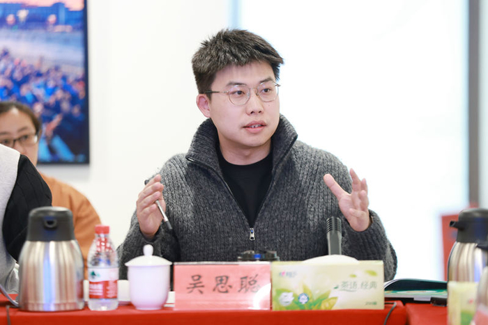鼓楼西戏剧总经理、青年制作人吴思聪。