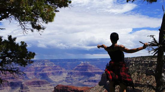 Mantis在美国西部的大峡谷。