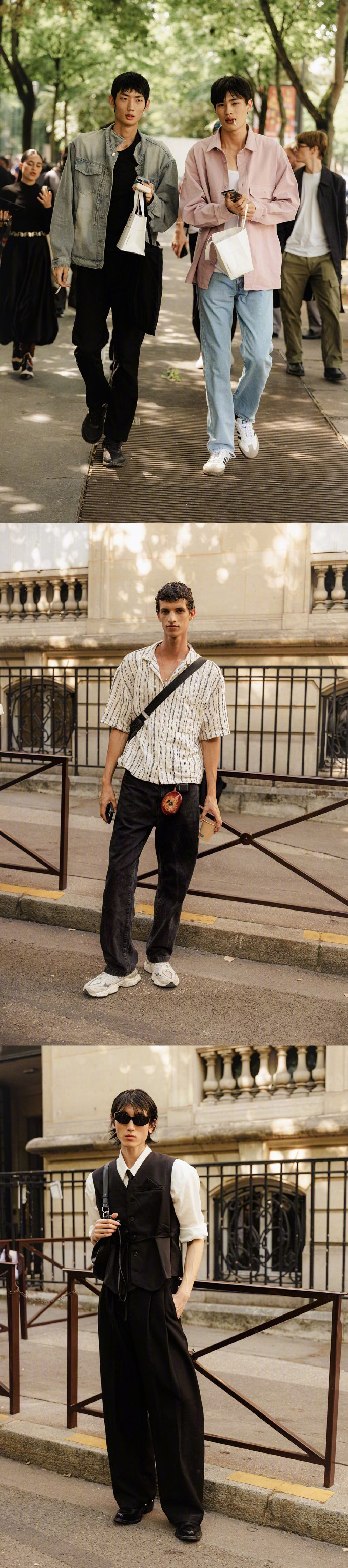 street style男装周街拍合集展现时髦精穿搭