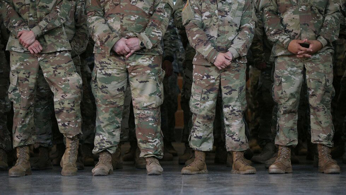 美国士兵 图源：路透社