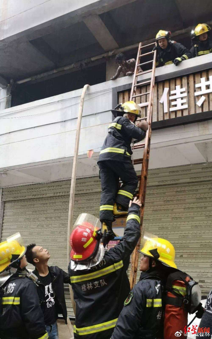 ↑消防现场救援