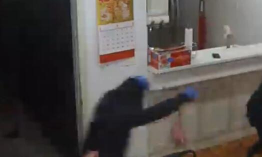  纽约警方视频截图