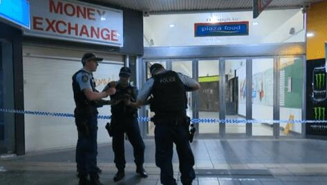 案发现场（澳洲九号台新闻网视频截图）