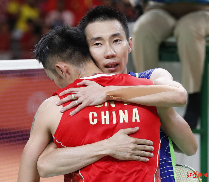 李宗伟和林丹&nbsp;资料图片 图据东方IC