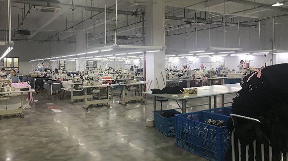 不可比喻生产车间。拍摄：黄姗