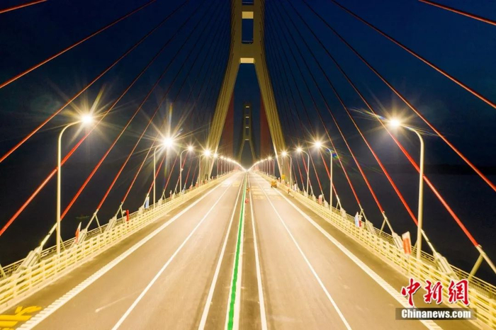  2019年5月，建设中的鄱阳湖二桥。傅建斌 摄&nbsp;