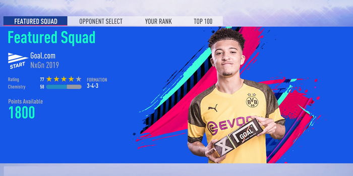 桑乔、福登和维尼修斯在FIFA19如何组成NxG