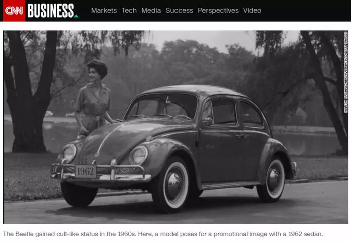 1960年代甲壳虫汽车广告照