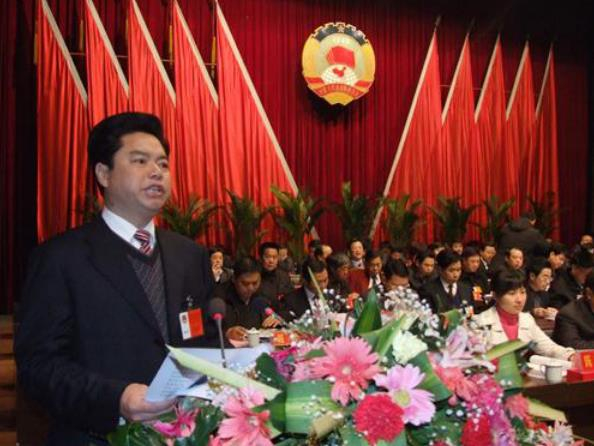 湖南省衡阳县政协原党组书记、主席彭应龙（资料图）