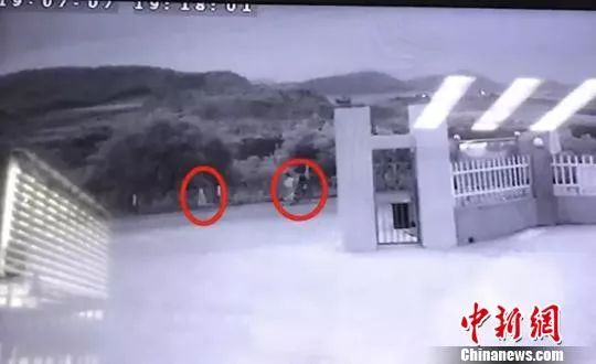  象山警方发布的监控画面。警方供图