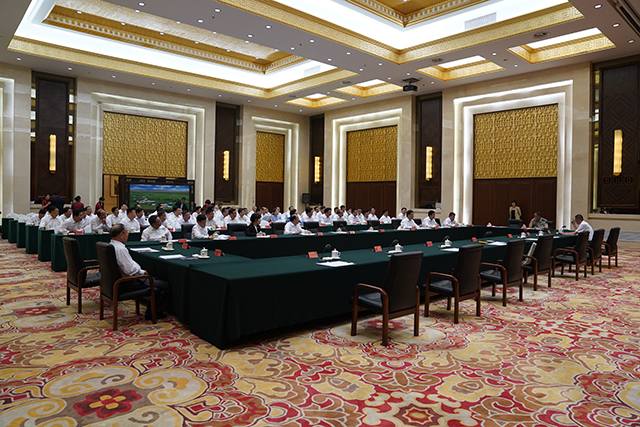  △会议现场。（央视记者张晓鹏拍摄）