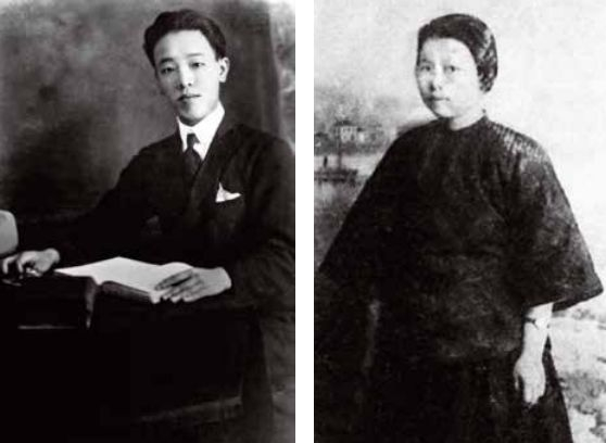 李鹏的五舅赵世炎和三姨赵世兰。