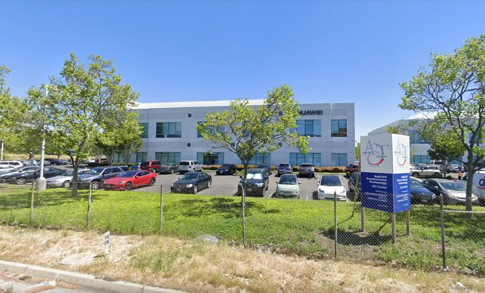 华为在硅谷的园区外景 截图自谷歌街景