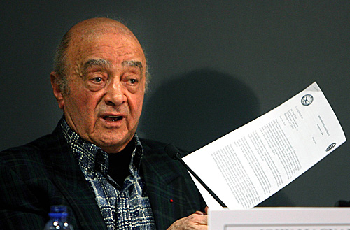 戴安娜王妃男友多迪的父亲法耶兹拒绝承认英国警方调查报告。（新华社）