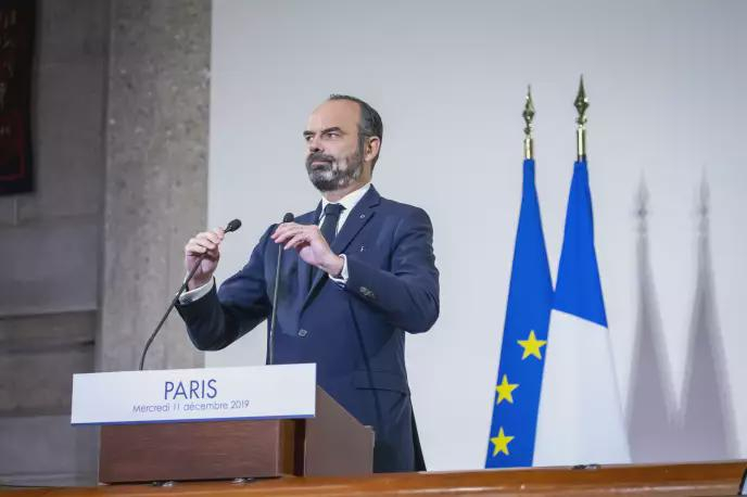  法国总理菲利普 图源：法国《世界报》