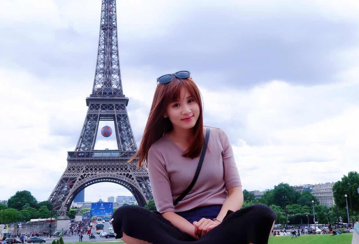 △容韵琳28岁 在巴黎