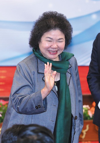 陈菊。（图片来源：台湾“中时电子报”）