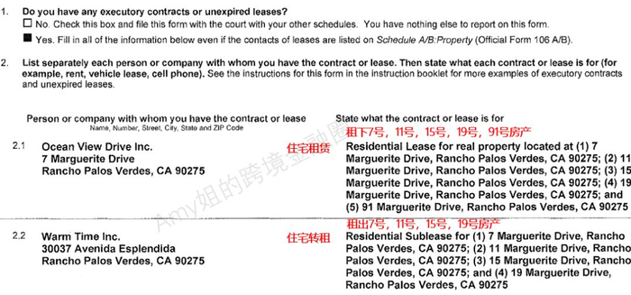  △图：回租5套，转租四套