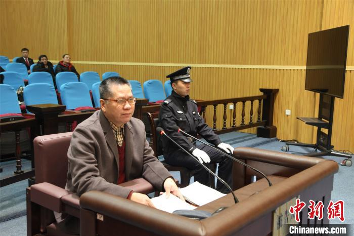图为庭审现场。　贾贞妮 摄