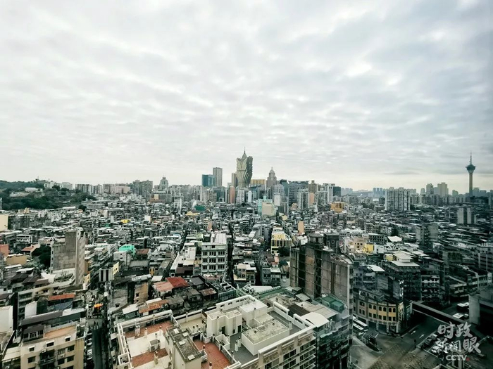 △澳门城区。（央视记者周志国拍摄）