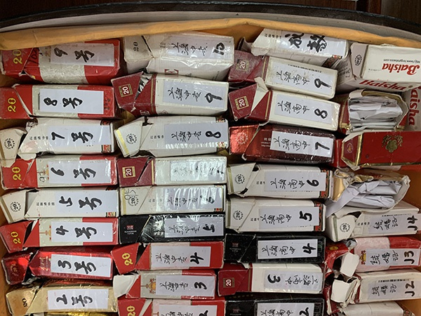  制假模具。澎湃新闻记者 朱奕奕 图