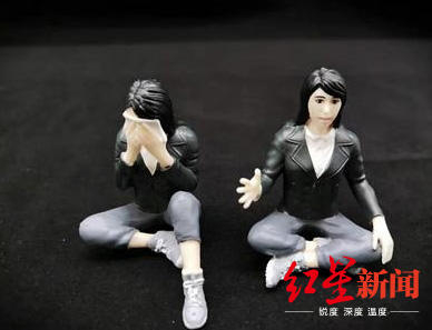  ▲&nbsp;电商平台出现的树脂模型手办。